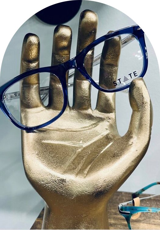 Designer frames at E & E Eyecare